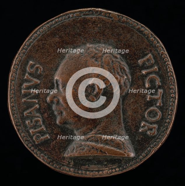 Antonio Pisano, called Pisanello, the Painter and Medallist, c. 1445/1450. Creator: Nicholaus.