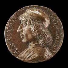 Antonio Pizzamani, 1462-1512, Venetian Scholar and Apostolic Pronotary, Bishop of Feltre 1504 [obver Creator: Unknown