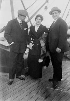 Antonio Scotti, Lucrezia Bori, Pasquale Amato, 1912. Creator: Bain News Service