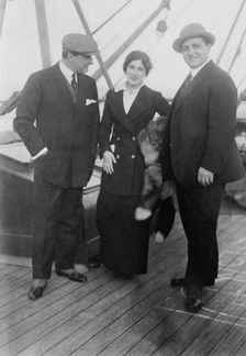 Antonio Scotti, Lucrezia Bori, Pasquale Amato, 1912. Creator: Bain News Service