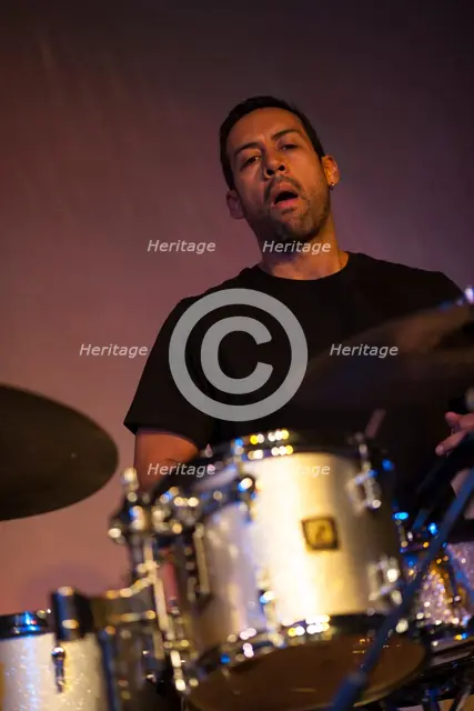 Antonio Sanchez, 2013. Artist: Alan John Ainsworth.