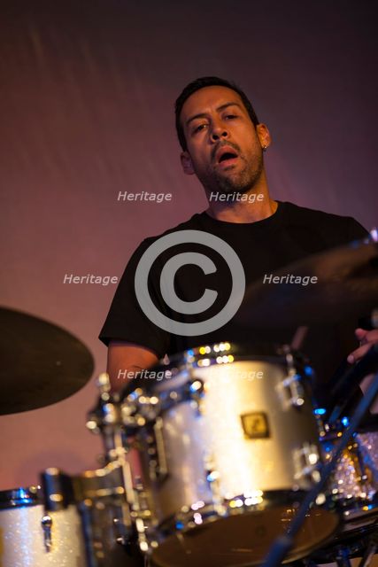 Antonio Sanchez, 2013. Artist: Alan John Ainsworth.