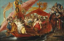 Antonius and Cleopatra, First Half of 17th century. Creator: Wouters, Frans (1612-1659)