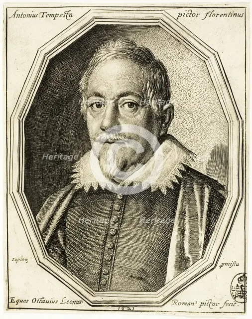 Antonius Tempesta, 1623. Creator: Ottavio Mario Leoni.