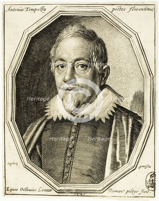 Antonius Tempesta, 1623. Creator: Ottavio Mario Leoni.