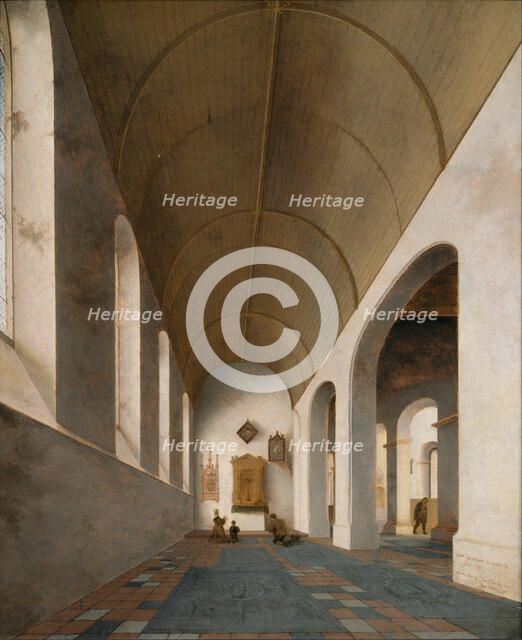 Antoniuskapel in the Janskerk, Utrecht, 1645. Artist: Saenredam, Pieter (1597-1665)