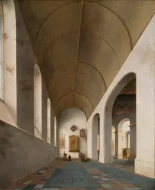 Antoniuskapel in the Janskerk, Utrecht, 1645. Artist: Saenredam, Pieter (1597-1665)