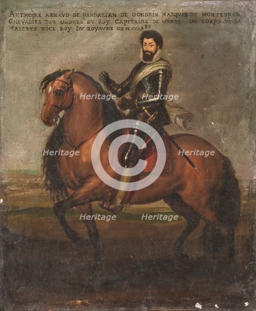 Antoine Arnaud de Pardaillan, Seigneur de Gondrin, Marquis de Montespan (1562-1624). Creator: Bourgeoys, Marin le (c. 1550-1634).