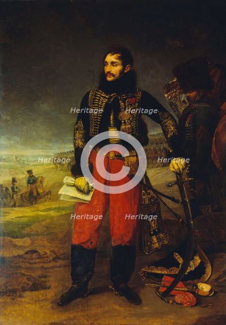 Antoine Charles Louis, Comte de Lasalle (1775-1809) , 1808. Creator: Gros, Antoine Jean, Baron (1771-1835).
