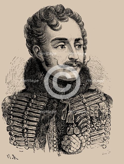 Antoine Charles Louis, Comte de Lasalle (1775-1809) , 1889.