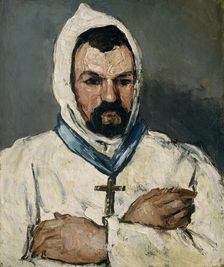 Antoine Dominique Sauveur Aubert (born 1817), the Artist's Uncle, as a Monk, 1866. Creator: Paul Cezanne