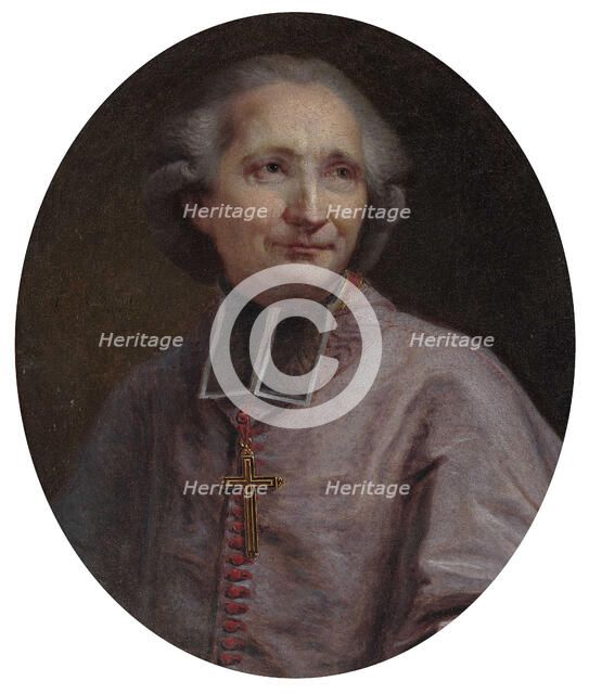 Antoine-Éléonor-Léon Leclerc de Juigné (1728-1811), Second Half of the 18th cen. Creator: Duplessis, Joseph-Siffred (1725-1802).