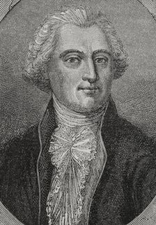 Antoine-François Bertrand de Molleville (1744-1818), French politician, staunch royalist, 1876. Creator: Pannemaker