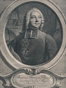 Antoine Francois Prevost 1745. Creator: Georg Friedrich Schmidt