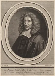 Antoine Furetiere. Creator: Gerard Edelinck