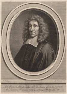 Antoine Furetiere. Creator: Gerard Edelinck