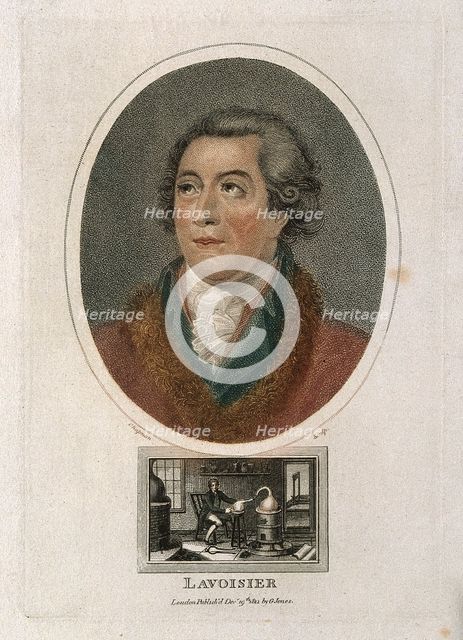 Antoine-Laurent Lavoisier (1743-1794), 1812.