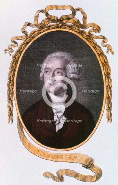 Antoine Laurent Lavoisier, 18th century French chemist, 1801. Creator: Unknown.