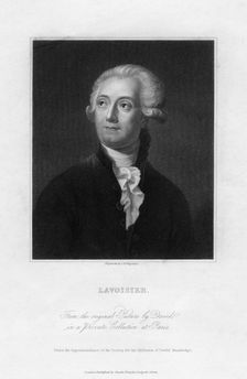 Antoine Lavoisier, 18th century French chemist, 19th century. Creator: CE Wagstaff