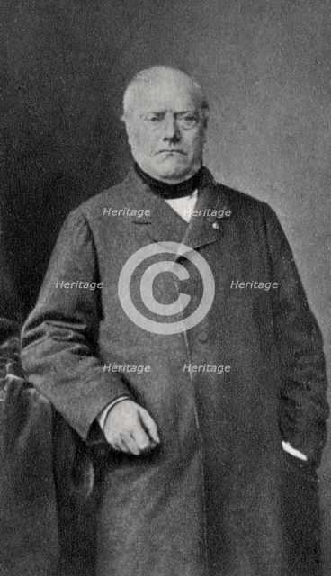 Antoine-Louis Barye, French sculptor, 1862. Artist: Unknown