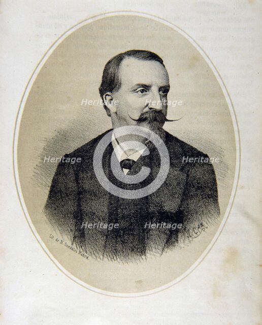 Antoine Marie Philip Louis of Orleans, duke of Montpensier (1824-1890), French prince and Spanish…