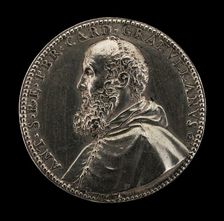 Antoine Perrenot, Cardinal Granvelle, 1517-1586, Bishop of Arras 1540, Cardinal 1561 [obverse]. Creator: Giovanni Vincenzo Melone
