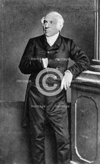 Antoine Pierre Berryer, French lawyer and politician, 1863. Artist: Unknown