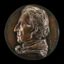 Antoine Quatremère de Quincy, 1755-1849, 1835. Creator: Pierre-Jean David d'Angers