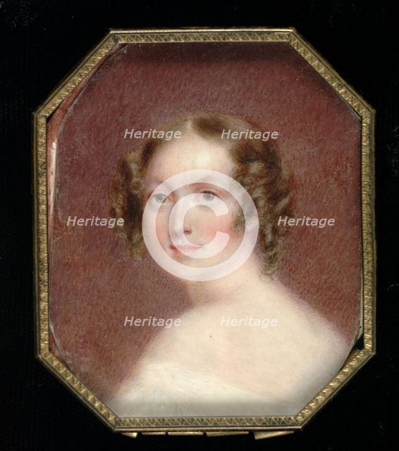 Antoinette Bates, ca. 1837. Creator: Unknown.