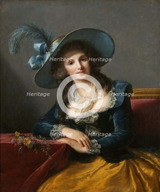 Antoinette Elisabeth Marie d'Aguesseau, comtesse de Ségur (1756-1828) , 1785. Creator: Vigée Le Brun, Louise Élisabeth (1755-1842).