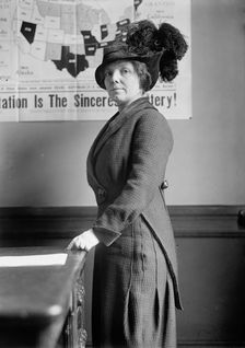 Antoinette Funk, Co-Chairman N.A.W.S.A., 1914. Creator: Harris & Ewing