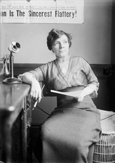 Antoinette Funk, Co-Chairman N.A.W.S.A., 1914. Creator: Harris & Ewing