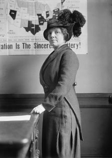 Antoinette Funk, Co-Chairman N.A.W.S.A., 1914. Creator: Harris & Ewing