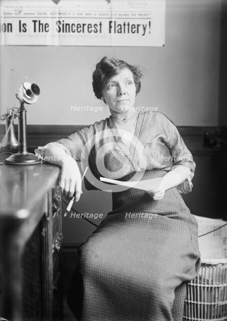 Antoinette Funk, Co-Chairman N.A.W.S.A., 1914. Creator: Harris & Ewing.