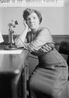 Antoinette Funk, Co-Chairman N.A.W.S.A., 1914. Creator: Harris & Ewing