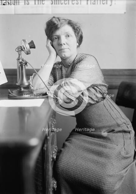 Antoinette Funk, Co-Chairman N.A.W.S.A., 1914. Creator: Harris & Ewing.