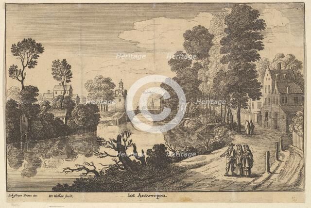 Antwerp, 1625-77. Creator: Wenceslaus Hollar.