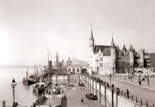 Antwerp, 1898.Artist: James Batkin