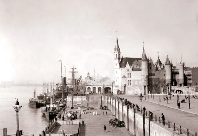Antwerp, 1898.Artist: James Batkin