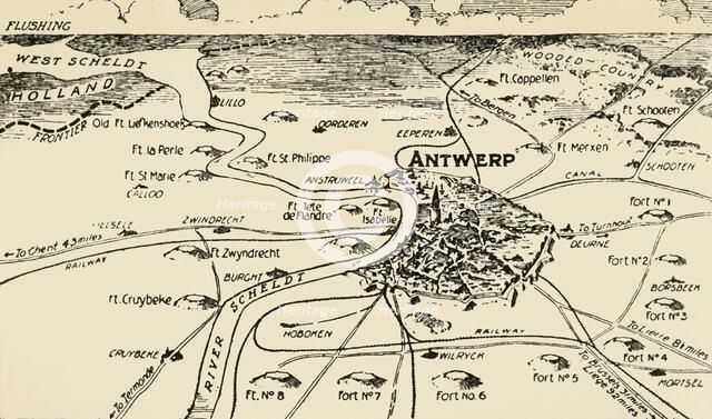 'Antwerp and its Roots', 1915. Creator: Unknown.