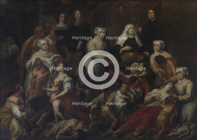 Antwerp Hospital Nuns, c1630-1670. Creator: Jacob Jordaens I.