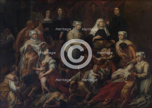 Antwerp Hospital Nuns. Creator: Jordaens, Jacob (1593-1678).