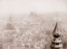 Antwerp skyline, 1898.Artist: James Batkin