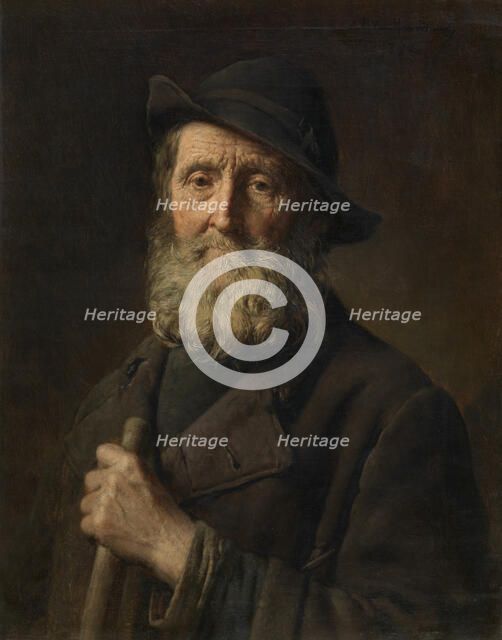 Antwerp Street Sweeper, 1890. Creator: Pierre Van Havermaet.