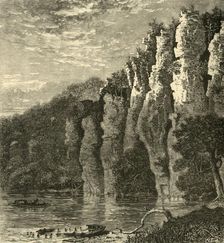 Anvil Cliff 1872. Creator: William Ludwell Sheppard
