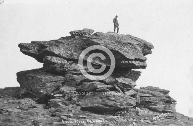 Anvil Rock, between c1900 and c1930. Creator: Lomen Brothers.