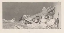 Anxieties (Ängste), 1878/1880. Creator: Max Klinger