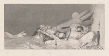 Anxieties (Ängste), 1878/1880. Creator: Max Klinger