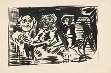 Anxiety, 1940. Creator: Arnold Peter Weisz-Kubincan