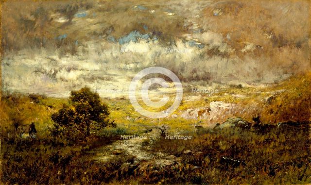 Any Man's Land, before 1880. Creator: Alexander Helwig Wyant.